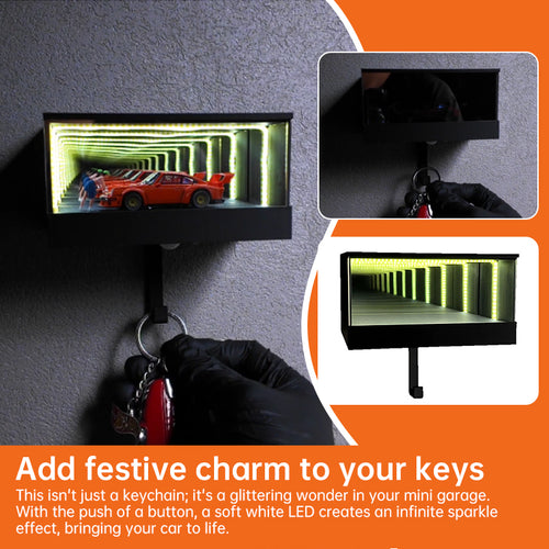 Car Key Holder with Garage Hook