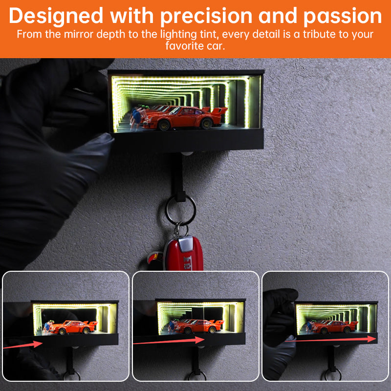 Car Key Holder with Garage Hook